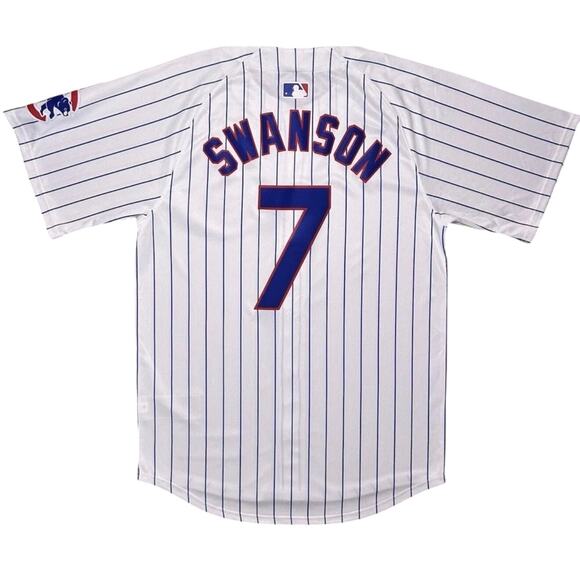 Nike Chicago Cubs Dansby Swanson Home Limited Jersey – White – Men’s XL main image 4